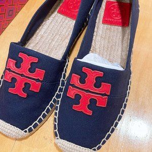 NEW! TORY BURCH  Weston Espadrilles Flats